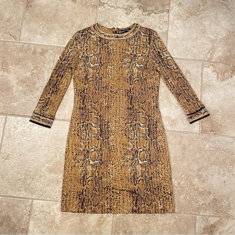Tory Burch Snake-Print Carmela Dress